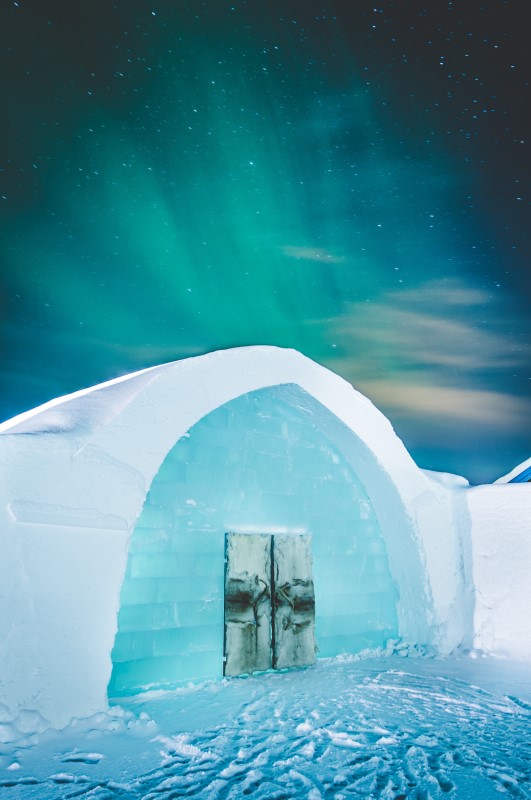ijshotel personeelsreis naar Lapland Motivation Travel