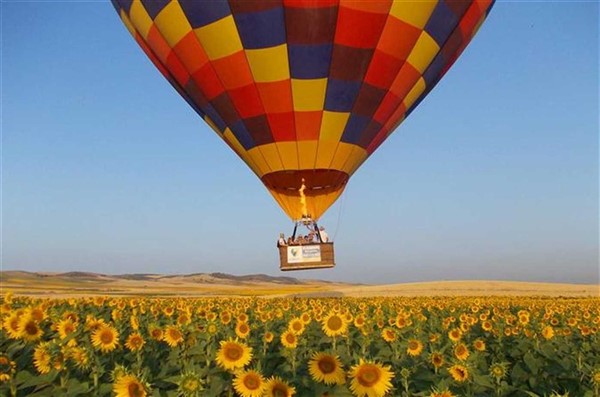 luchtballon excursie bedrijfsuitje sevilla